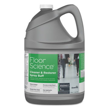 Diversey™ Floor Science Cleaner-restorer Spray Buff, Citrus Scent, 1 Gal Bottle, 4-carton freeshipping - TVN Wholesale